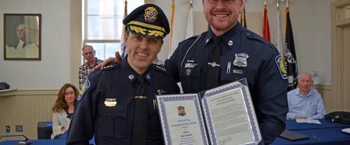 PHOTOS: Wenham Police Host Awards and Recognition Ceremony for Officers